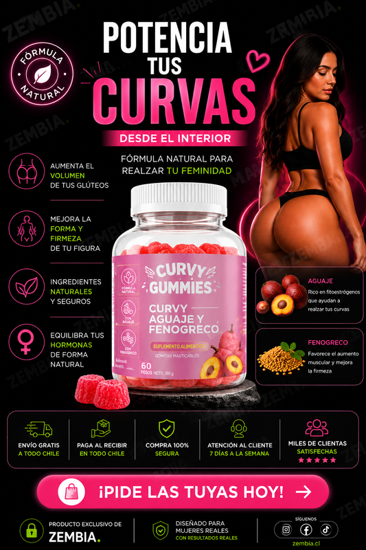 CURVY GUMMIES 30 GOMITAS